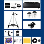 Maifeng40070 Telescopio astronomico ad alta definizione 233x70 High Times con treppiede, 233 x 70