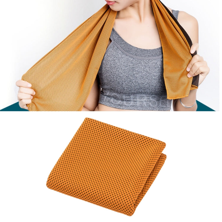 Asciugamano sportivo da palestra in tessuto in microfibra da 2 pezzi Asciugamano da ghiaccio resistente, dimensioni: 30 * 100 cm, Ice Towel, Size: 30*100cm(Orange), Ice Towel, Size: 30*100cm(Green), Ice Towel, Size: 30*100cm(Grey)                      ...