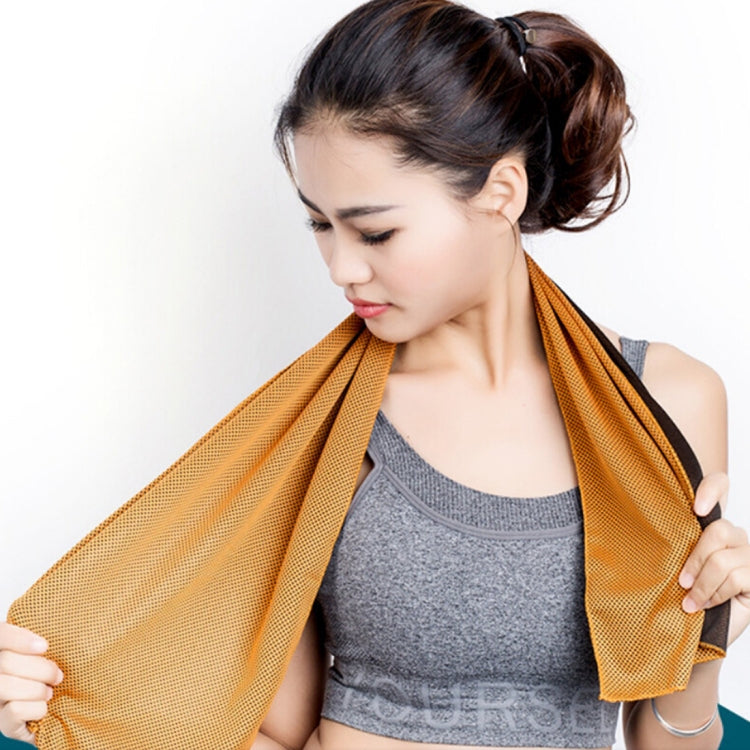 Asciugamano sportivo da palestra in tessuto in microfibra da 2 pezzi Asciugamano da ghiaccio resistente, dimensioni: 30 * 100 cm, Ice Towel, Size: 30*100cm(Orange), Ice Towel, Size: 30*100cm(Green), Ice Towel, Size: 30*100cm(Grey)                      ...
