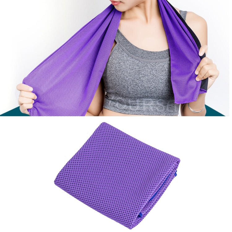 Asciugamano sportivo da palestra in tessuto in microfibra da 2 pezzi Asciugamano da ghiaccio resistente, dimensioni: 30 * 100 cm, Ice Towel, Size: 30*100cm(Orange), Ice Towel, Size: 30*100cm(Green), Ice Towel, Size: 30*100cm(Grey)                      ...