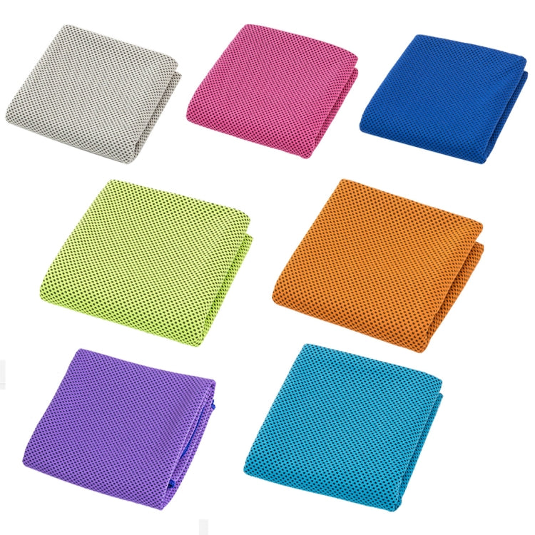 Asciugamano sportivo da palestra in tessuto in microfibra da 2 pezzi Asciugamano da ghiaccio resistente, dimensioni: 30 * 100 cm, Ice Towel, Size: 30*100cm(Orange), Ice Towel, Size: 30*100cm(Green), Ice Towel, Size: 30*100cm(Grey)                      ...