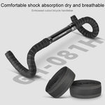 PROMEND GR-081H 1 paio di nastri per manopole per bicicletta antiscivolo cave in rilievo, 200x3cm Black