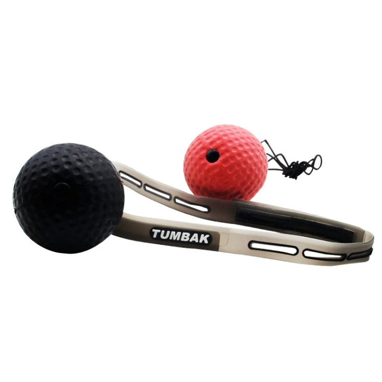 BONSEM Palla elastica da boxe per adulti in pelle PU montata sulla testa, Boxing Elastic Ball