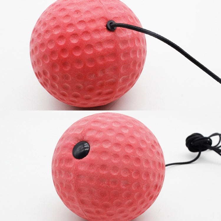 BONSEM Palla elastica da boxe per adulti in pelle PU montata sulla testa, Boxing Elastic Ball