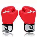 Guantoni da boxe da allenamento BONSEM per adulti, C1 Black, C1 Red
