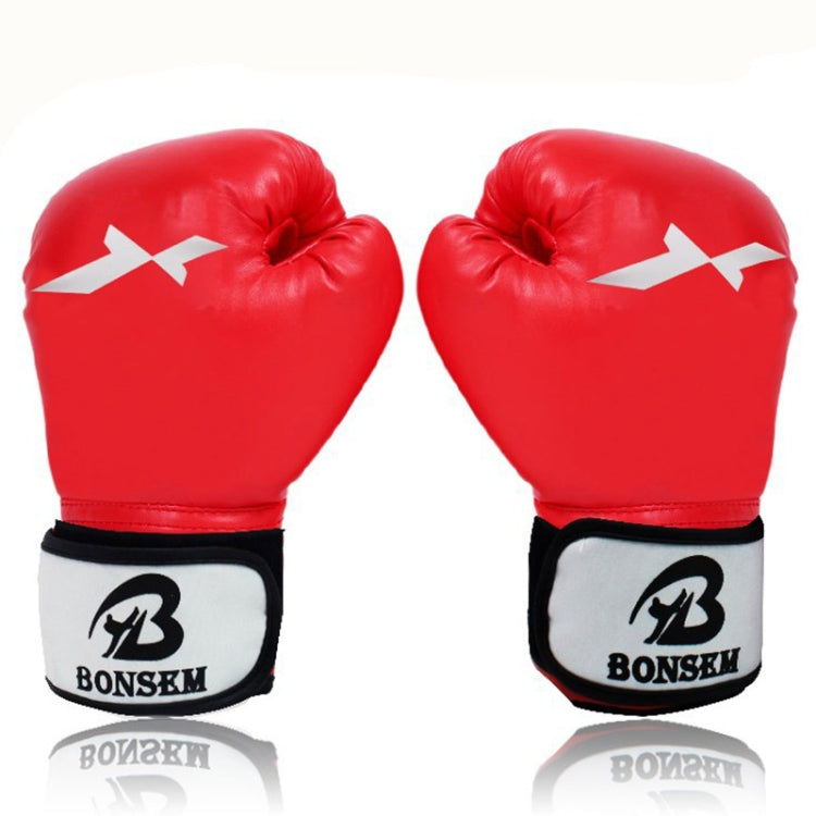 Guantoni da boxe da allenamento BONSEM per adulti, C1 Black, C1 Red