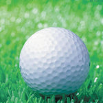 Palline da golf in gomma sintetica per driving range, palline da golf elastiche vuote a doppio strato, Rubber Ball White