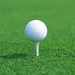 Palline da golf in gomma sintetica per driving range, palline da golf elastiche vuote a doppio strato, Rubber Ball White