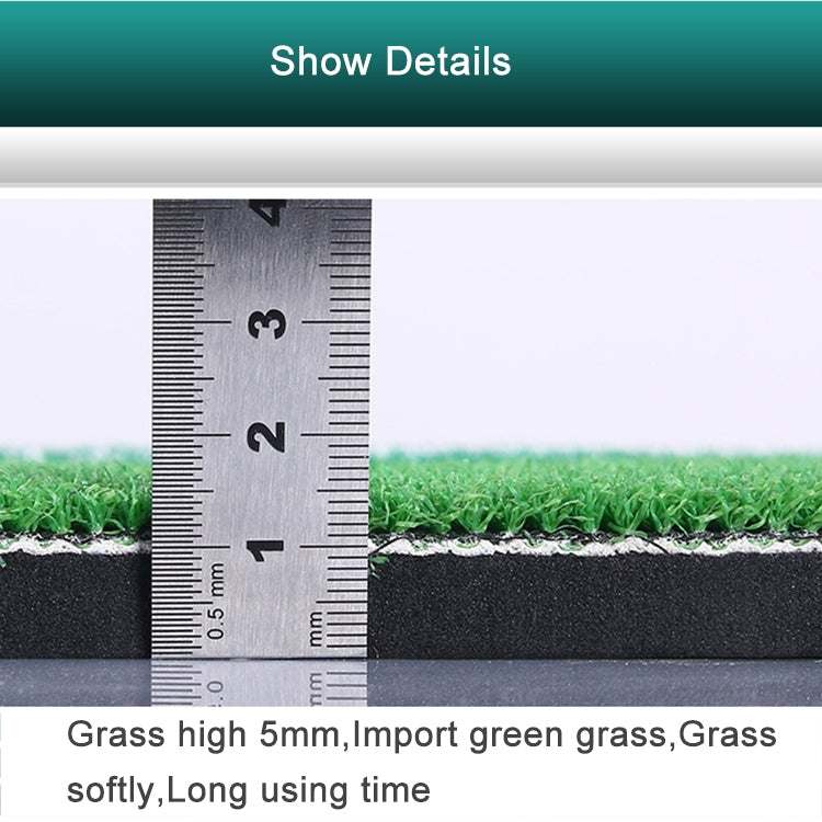 Tappetino da golf per interni Tappetino per esercizi da golf in materiali EVA Edizione normale, dimensioni: 30 * 60 cm, without TEE, Size: 30*60cm