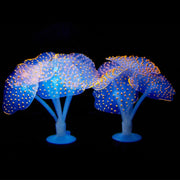 Articoli per acquari Decorazione Simulazione in silicone Medusa ventosa fluorescente, dimensioni: 10 * 10 * 9 cm
