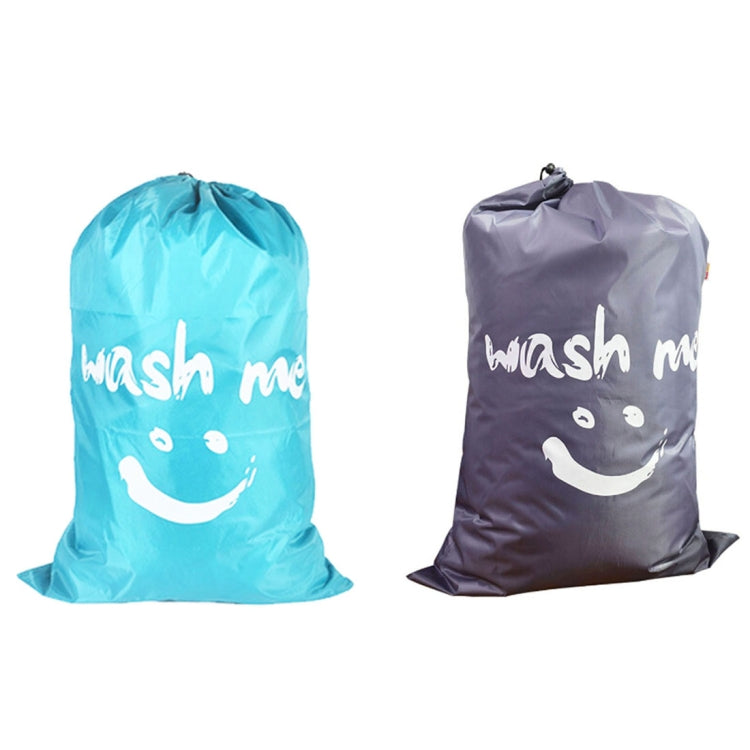 Trapunta per la casa, vestiti, cordoncino da viaggio in nylon, modello con faccina sorridente, organizzare la borsa di stoccaggio