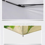 Ombrello parasole anti-ultravioletto con nastro argentato a tre pieghe di moda creativa, Cat Pattern Silver Tape Umbrella