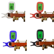 Accordatore per chitarra Clip-on, accordatore cromatico accurato, chitarra acustica, basso, banjo, violino, ukulele