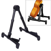 Supporto per strumento musicale con staffa verticale pieghevole semplice per chitarra, violino e ukulele