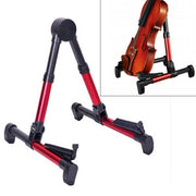 Supporto per strumento musicale con staffa verticale pieghevole semplice per chitarra, violino e ukulele