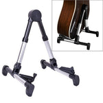 Supporto per strumento musicale con staffa verticale pieghevole semplice per chitarra, violino e ukulele
