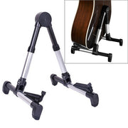 Supporto per strumento musicale con staffa verticale pieghevole semplice per chitarra, violino e ukulele