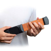 Mini Pocket Guitar Portable Guitar Trainer Trainer per la conversione degli accordi delle dita KD10, 4 characters, 6 characters