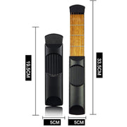 Mini Pocket Guitar Portable Guitar Trainer Trainer per la conversione degli accordi delle dita KD10, 4 characters, 6 characters