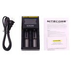 Nitecore D2 Caricabatterie intelligente per batterie ricaricabili