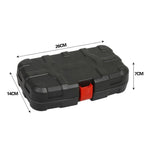 Set di attrezzi 9 in 1 Kit di utensili manuali per la casa generale con custodia per cassetta degli attrezzi, 9 in 1