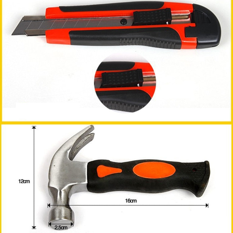 Set di attrezzi 9 in 1 Kit di utensili manuali per la casa generale con custodia per cassetta degli attrezzi, 9 in 1