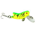 HENGJIA Esche da pesca con esche da pesca biomimetiche da 4,5 cm, consegna casuale dei colori, Grasshopper