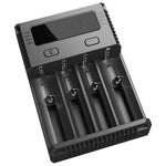 Nitecore i4 Caricabatterie Intelligente 4 Slot per Batterie Ricar