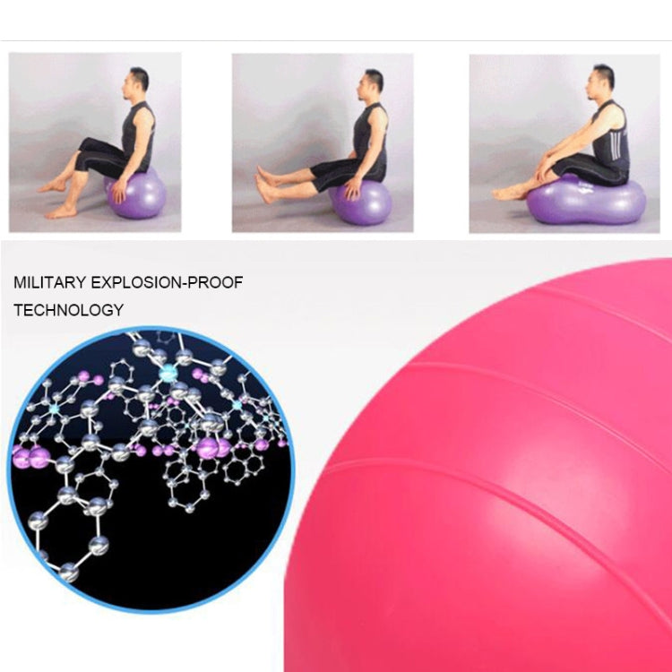 Palla da massaggio con palla per esercizi sportivi a prova di esplosione con palla da yoga alle arachidi