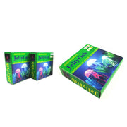 Articoli per acquari Decorazione Simulazione in silicone Medusa ventosa fluorescente, dimensioni: 8 * 20 cm, 8cm
