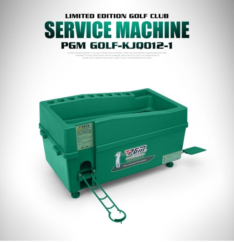 Distributore automatico di palline da golf PGM con rastrelliera per mazze, dimensioni: 62x32x32 cm, 62x32x32cm Green, 62x32x32cm Grey