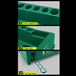 Distributore automatico di palline da golf PGM con rastrelliera per mazze, dimensioni: 62x32x32 cm, 62x32x32cm Green, 62x32x32cm Grey