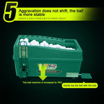 Distributore automatico di palline da golf PGM con rastrelliera per mazze, dimensioni: 62x32x32 cm, 62x32x32cm Green, 62x32x32cm Grey