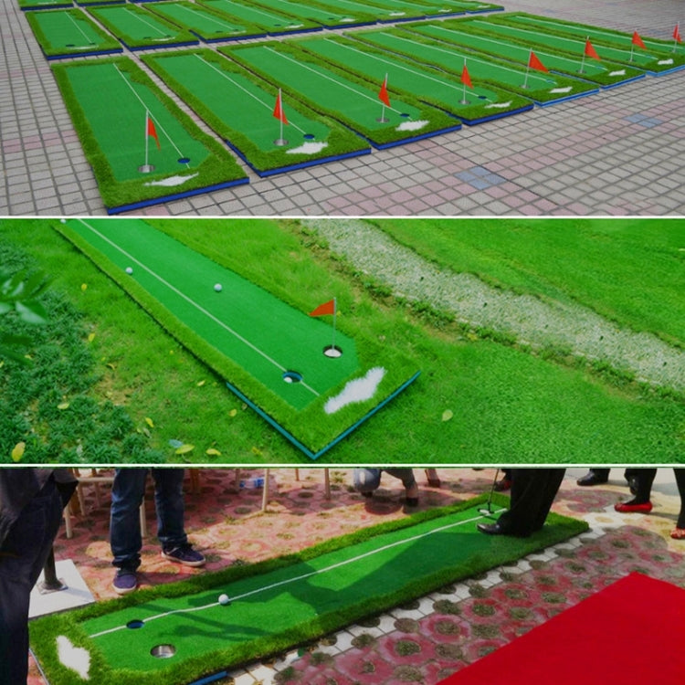 PGM Golf Double Colors Putting Mat Push Rod Trainer, dimensioni: 50x300 cm, Size: 50x300cm