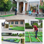 PGM Golf Double Colors Putting Mat Push Rod Trainer, dimensioni: 75x300 cm, Size: 75x300cm