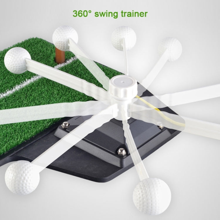 PGM Golf 66 Tappetino da putting per erba Push Rod Trainer, dimensioni: 48x23 cm, Black,66 Grass, White,66 Grass