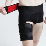 2 pezzi Sport all'aria aperta Corsa Alpinismo Anti-affaticamento muscolare Protezione dell'anca Manica della coscia Arrampicata Equipaggiamento protettivo, Thigh Sleeve Climbing Protective Gear