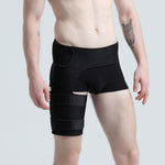 2 pezzi Sport all'aria aperta Corsa Alpinismo Anti-affaticamento muscolare Protezione dell'anca Manica della coscia Arrampicata Equipaggiamento protettivo, Thigh Sleeve Climbing Protective Gear