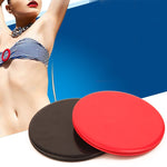 1 paio di dischi scorrevoli per esercizi di fitness da 17,8 cm, allenamento per addominali, dischi scorrevoli, Round Shape, Triangle Shape