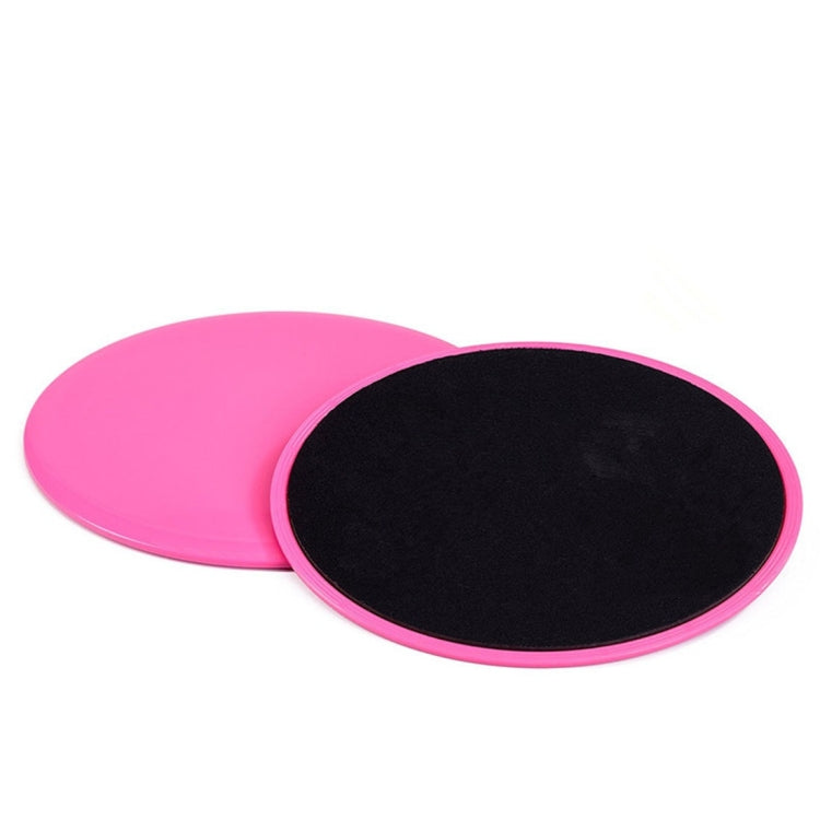 1 paio di dischi scorrevoli per esercizi di fitness da 17,8 cm, allenamento per addominali, dischi scorrevoli, Round Shape, Triangle Shape