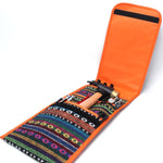Borsa per martelli per tende da campeggio in stile etnico per escursionismo, custodia portatile per picchetti per chiodi per tende