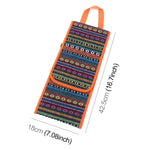 Borsa per martelli per tende da campeggio in stile etnico per escursionismo, custodia portatile per picchetti per chiodi per tende
