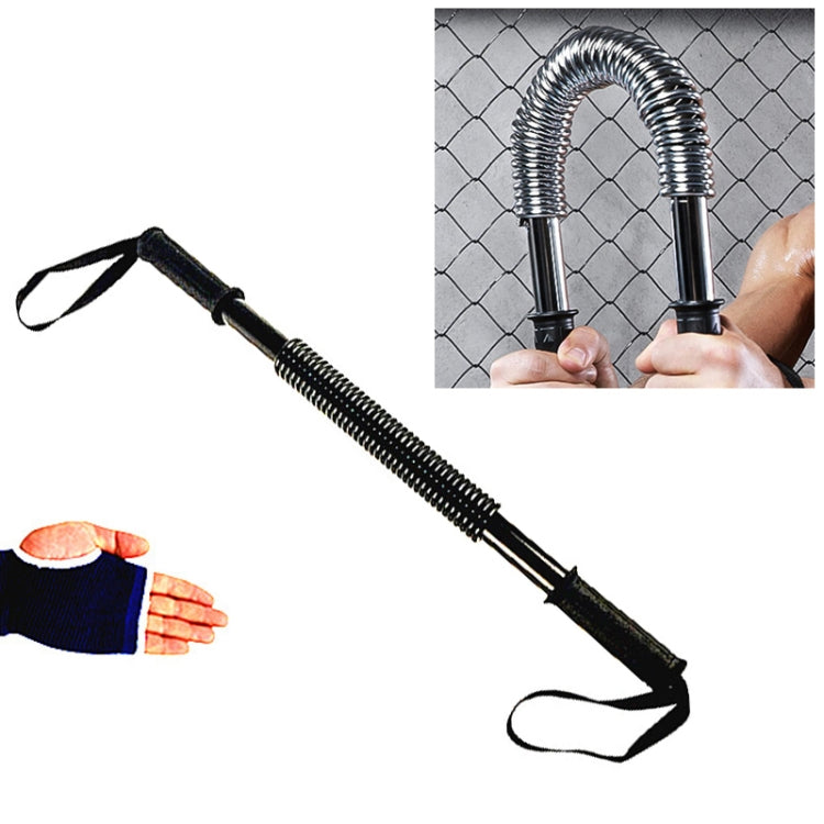 Dispositivo per l'allenamento dei muscoli della forza delle braccia con impugnature a molla da 20 kg + set di protezioni per le mani, 20kg