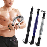 Dispositivo per l'allenamento dei muscoli della forza delle braccia con impugnature a molla da 20 kg + set di protezioni per le mani, 20kg