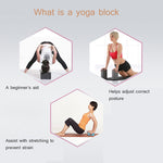 Mattoni in sughero per yoga con protezione ambientale ad alta densità, 22.5 x 15 x 7.5cm