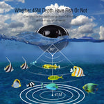 XJ-01 Rilevatore di pesci wireless Sensore sonar 125KHz Localizzatore di profondità 0,6-36 m Localizzatore di pesci con schermo LCD da 2,4 pollici e antenna, sensore di temperatura dell'acqua integrato, XJ-01