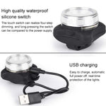 2 pezzi BG-1901 altoparlante di ricarica USB per bicicletta lampada frontale attrezzatura ciclistica multifunzione, HJ-03050LM