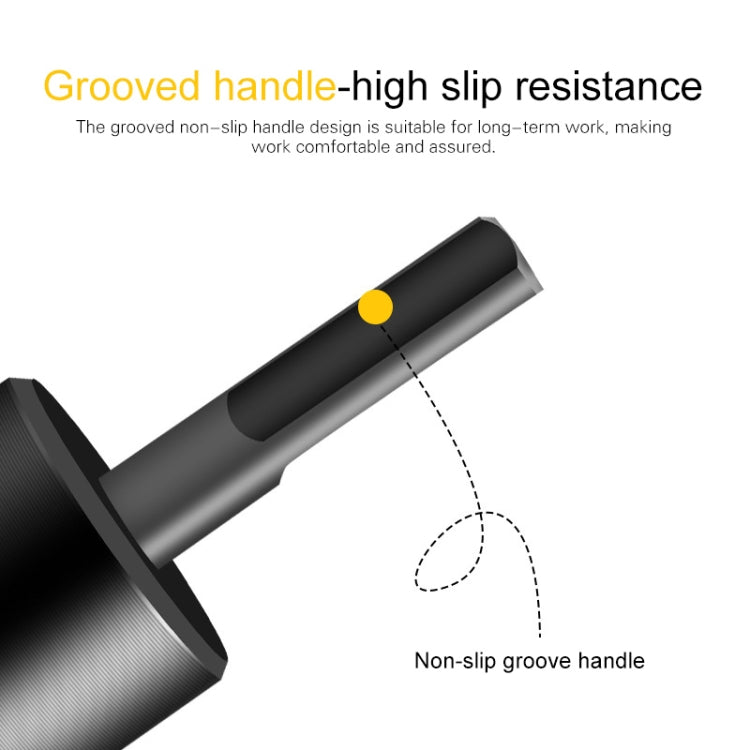 Trapano domestico per taglialegna domestico Trapano elettrico a cono diviso in legno con gambo quadrato da 32 mm, 32mm Square Shank