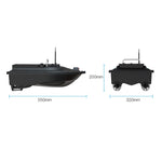 Barca da pesca con esca RC per esterni con doppio motore GPS D16B, spina europea, D16B GPS (EU Plug), D16B GPS (US Plug)