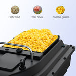 Barca da pesca con esca RC per esterni con doppio motore GPS D16B, spina europea, D16B GPS (EU Plug), D16B GPS (US Plug)